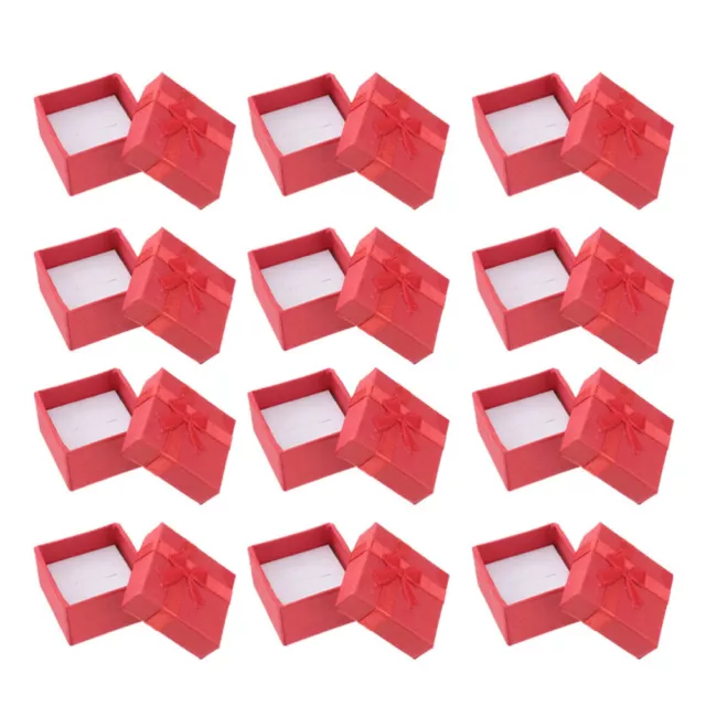 12 Pcs Jewelry Storage Holder Gift Boxes Ring Joyero Para Mujer