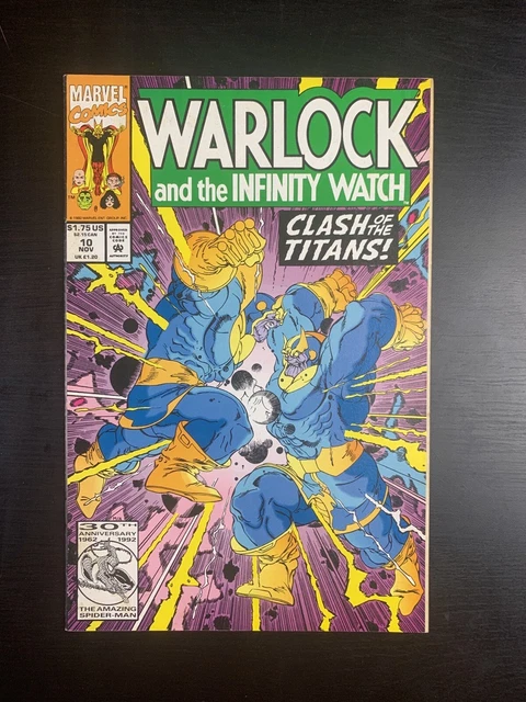 Warlock and the Infinity Watch #10 | Marvel Comics (1992) | Thanos Appearance