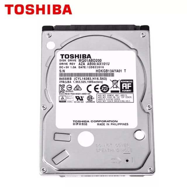 2.5" Inch Sata Internal Hard Drive Hd 320Gb 500Gb 750Gb 1Tb 2Tb Ps4 Laptop