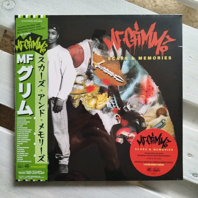 MF GRIMM SCARS & Memories Cassette Sold Out Rap Hip Hop MF DOOM