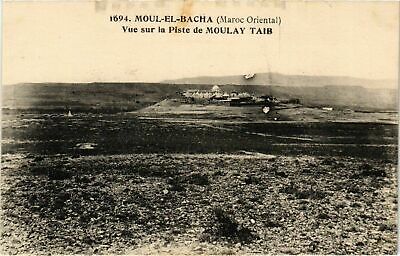 CPA ak moul-el-Bacha-vue sur la piste de moulay taib morocco (963968)