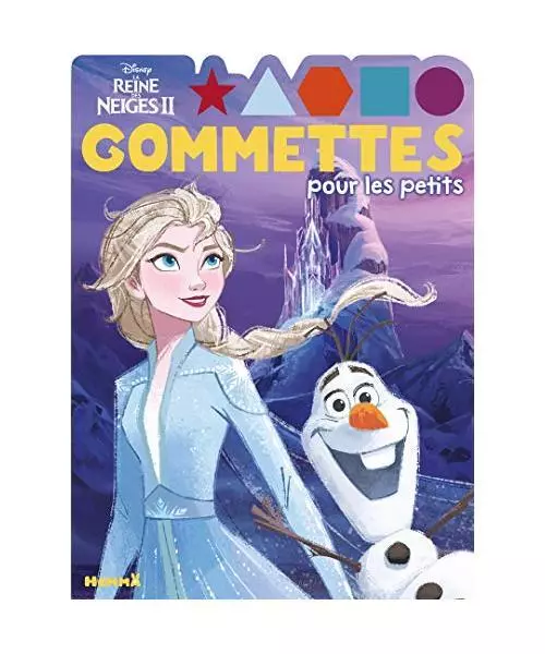 Disney La Reine des Neiges 2 - Gommettes pour les petits (Elsa et Olaf), Disney