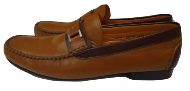 MAGNANNI MEN'S LOAFER Shoes Size 10 Brown $149.99 - PicClick