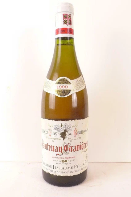 santenay jessiaume père et fils premier cru gravières blanc 1999 - bourgogne