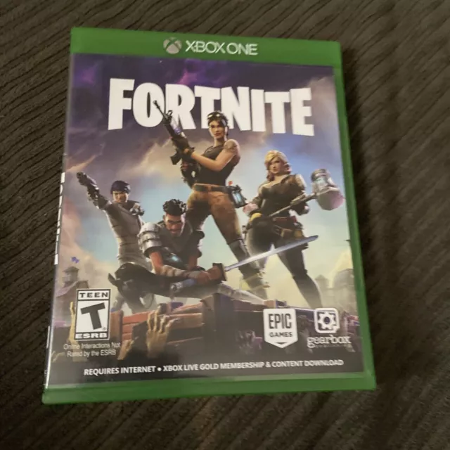 Fortnite (Xbox One, 2017) - NO INSERTS/ NO MANUAL - Epic Games Tested