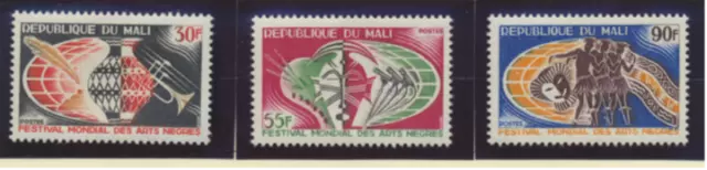 Mali Stamps Scott #83 To 85, Mint Hinged