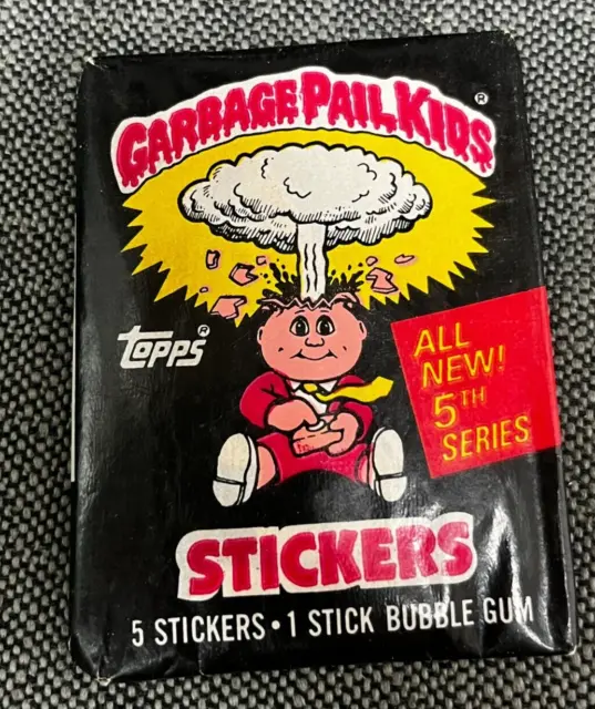 1986 Topps GPK Garbage Pail Kids Series 5 sticker pack NEW FACTORY SEALED AA M9