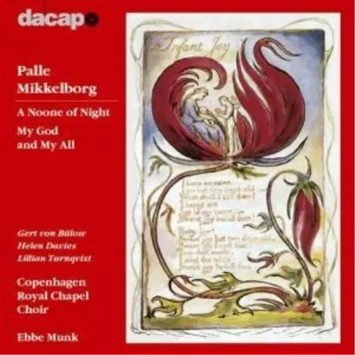 COPENHAGEN ROYAL CHAPEL CHOIR Mikkelborg/a Noone of Night (CD) Album (US IMPORT)