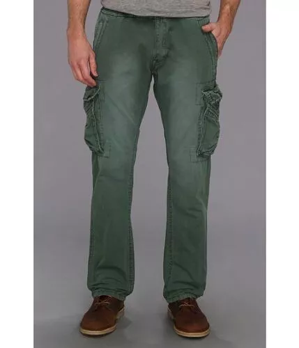 Jet Lag Men's RS-83 Cargo Pants KHAKI Green Size 30 x 32