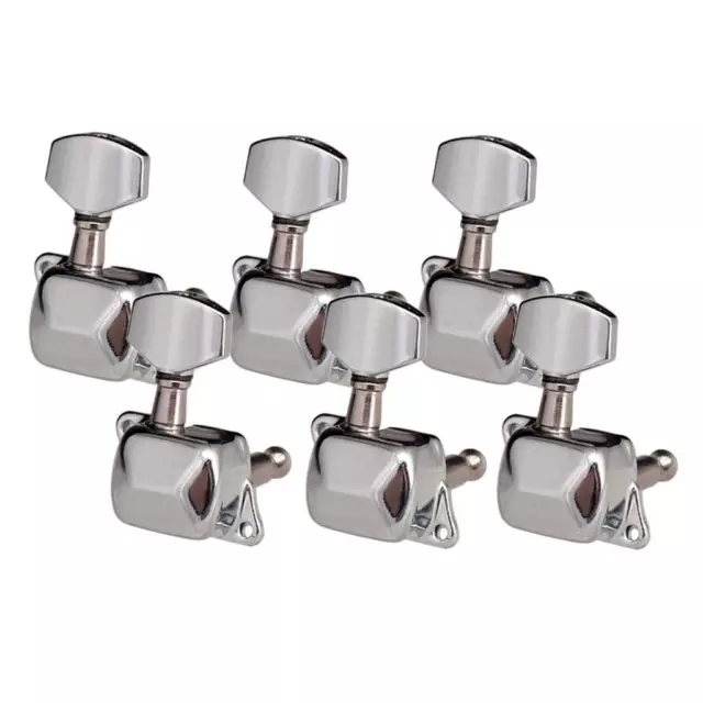 6Pc Right Tuning Peg Key Tuners Machine Head for Electric Guitar DIY Parts