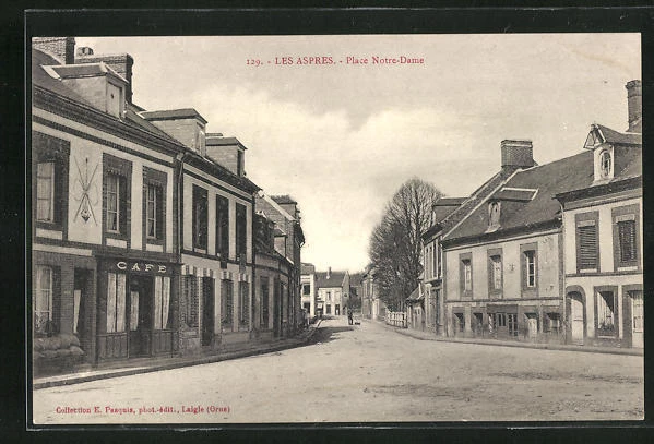 CPA Les Aspres, Place Notre-Dame
