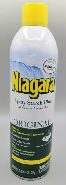 Vintage Niagara Original Spray Starch 22 Oz Full