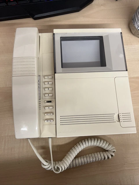 VIDEOCITOFONO B/N BTICINO LT Terraneo art. 344102. EUR 100,00 - PicClick IT