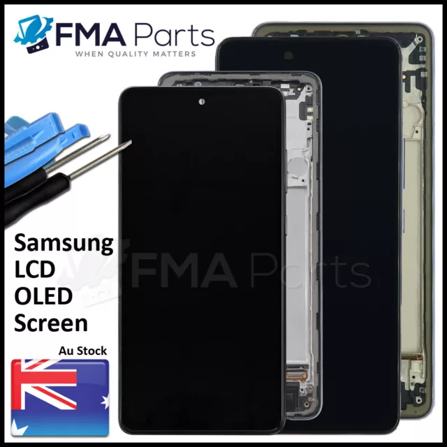 Samsung Galaxy A53 A52 A73 LCD OLED Touch Screen Digitizer Assembly Replacement