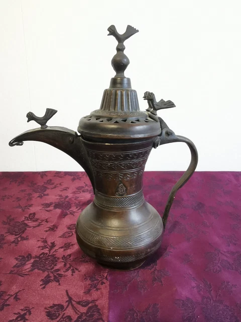 Ancien Brûle-essence De Parfum En Cire - Forme Théière/cafetière - Objet Vintage Français