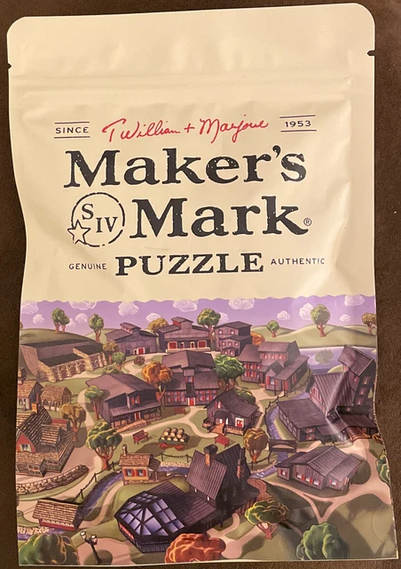NEW Maker's Mark Ambassador Jigsaw Puzzle, Unopened/sealed, A GREAT GIFT-Cheers!