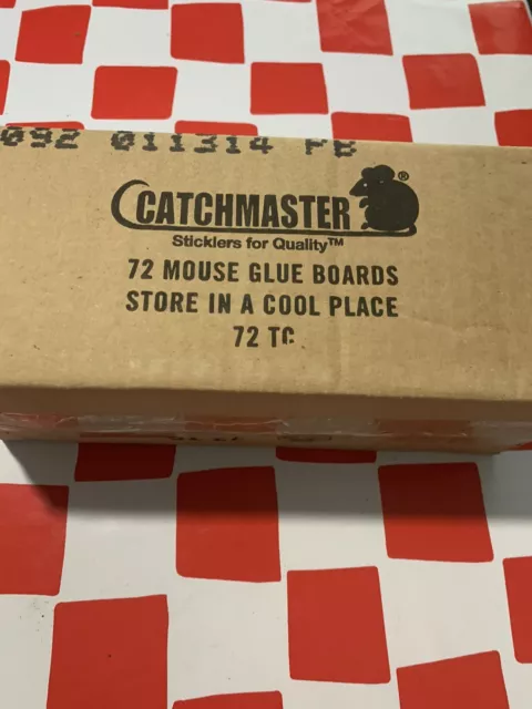 Catchmaster 72TC Glue Boards for Tin Cat & Pro-Ketch Mouse Insect Same Day Ship