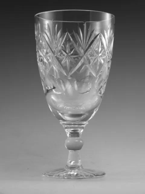 Royal DOULTON Crystal - MRUK21 Cut - Wine Glass / Glasses - 6"