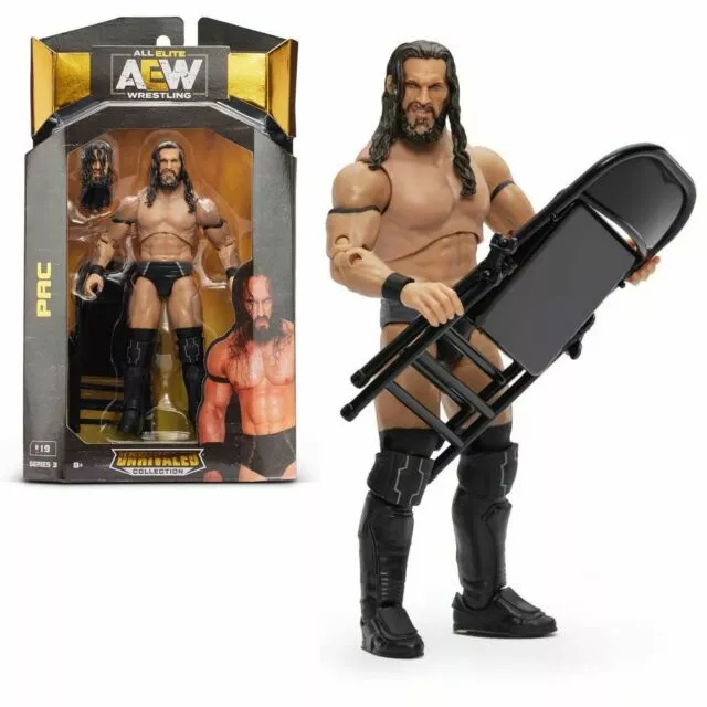 PAC Jazwares All Elite Wrestling Unrivaled Action Figure Series 3 #19 PAC Jazwares All Elite Wrestling Unrivaled Action Figure Series 3 #19