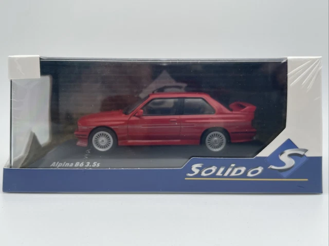 Ixo 1:43 BMW Alpina B6 3.5S ano de construção 1989 vermelho metálico