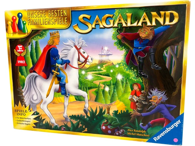 Sagaland - Spiel des Jahres 1982 von Ravensburger - Layout 2007 - KOMPLETT