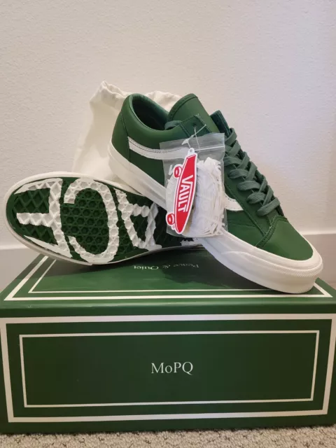 NEW - Men's 8.5 - Vans Vault Museum Of Peace & Quiet Green  MOPQ OG Style 36 LX