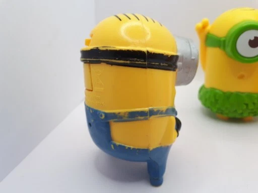 Despicable Me Minions Figurenpaket (funktioniert) 2013/2015 McDonalds Happy Meal Spielzeug 3