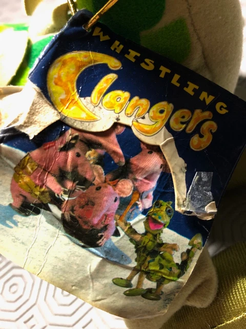 VINTAGE CLANGERS SOUP Dragon Plush Soft Toy 1999 Oliver Postgate No 