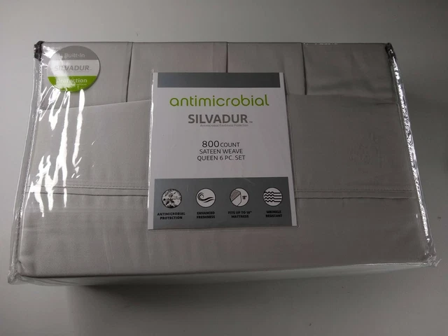 Altavida - Juego de sábanas - Queen - Gris