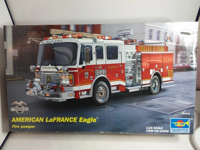 AMT 1/25 MAQUETTE a MONTER LADDER CHIEF POMPIER GRANDE