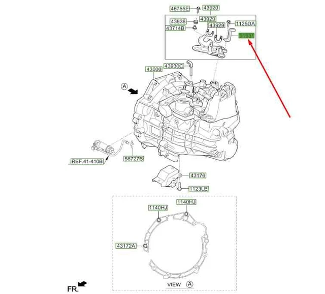 Valve à Contre-Disque De Pompe à Vide Pour Kia Sportage QL MK4 - Réf. 288122F000 - Neuf