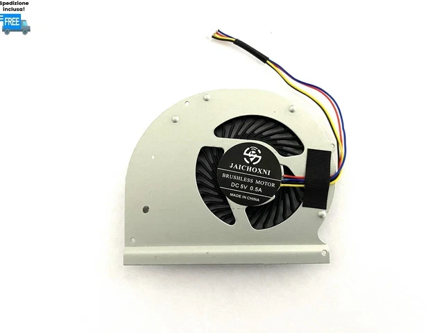 Ventilateur De Processeur 4 Broches Pour Ordinateur Portable Dell XPS 13 9370/9380 - 5V, Refroidissement Silencieux