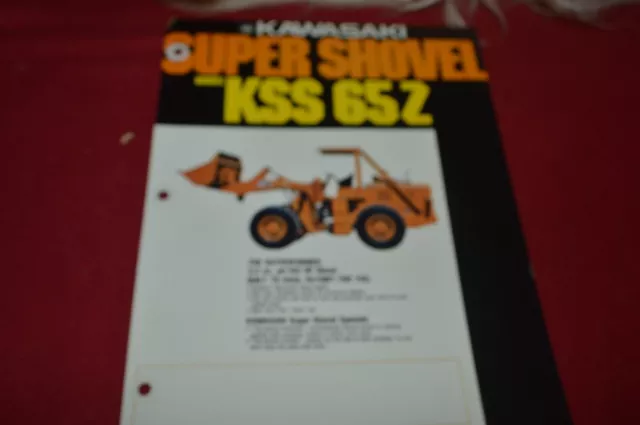 Kawasaki KSS 65Z Wheel Loader Brochure FCCA