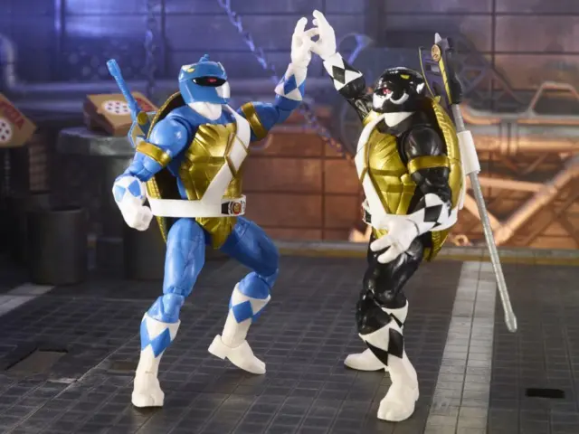 Power Rangers X Teenage Mutant Ninja Turtles Lightning Donatello & Leonardo 6