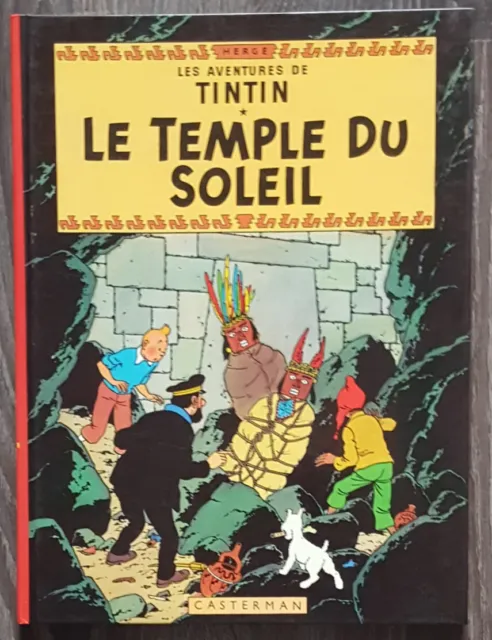 BD Hergé Tintin Le Temple du Soleil Casterman