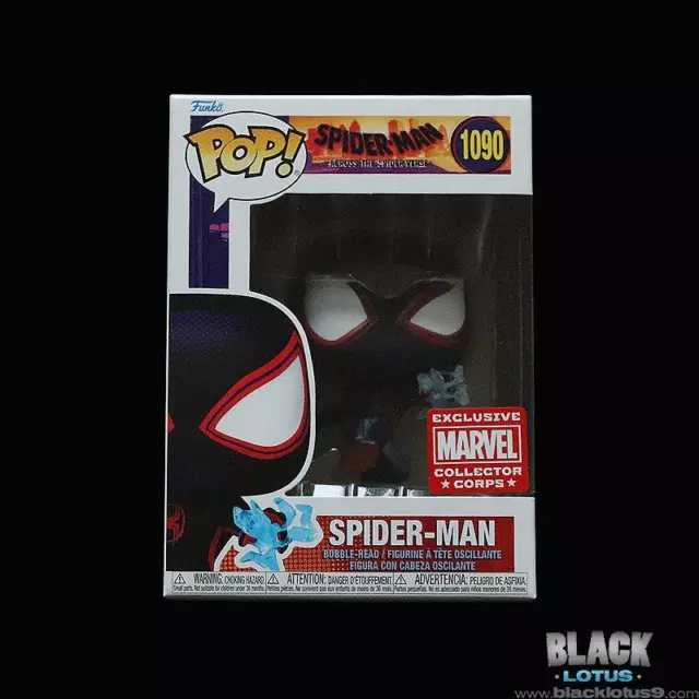 FUNKO POP! SPIDER-MAN: Across the Spider-Verse Miles Marvel Collector ...