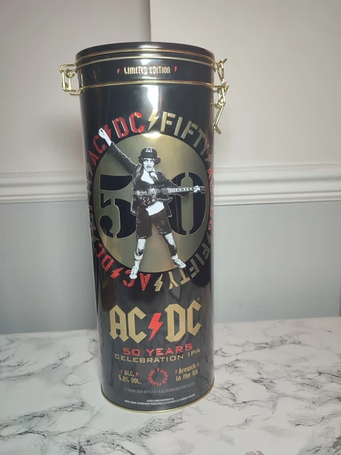 AC/DC - 50 Years Celebration IPA Version #1 Gift Set Glass And Empty ...