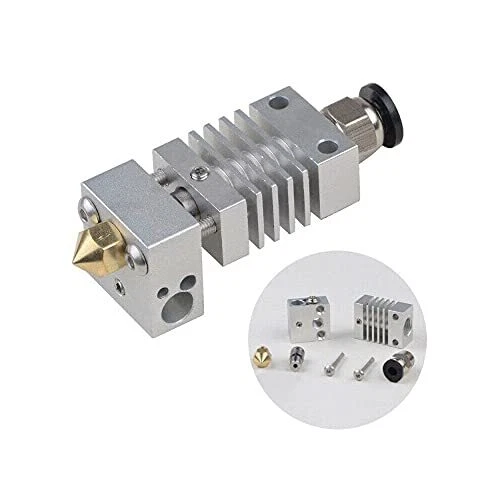 1set All Metal Hotend Kit Titanium Thermal Heat Break For Cr10 3d Printer Xwq