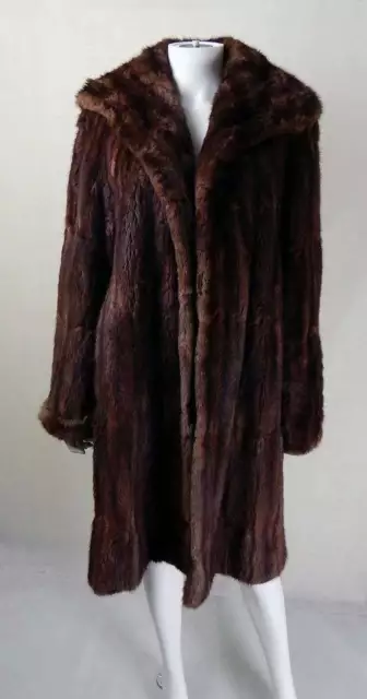 Cappotto di pelliccia di visone | Cappotto di pelliccia di visone vintage anni '40 UK taglia 12/14 cappotto di visone cappotto vintage
