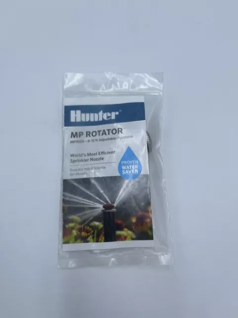 Hunter MP Rotator Most Efficient Sprinkler Nozzle 8-15 ft New 90° to 210°