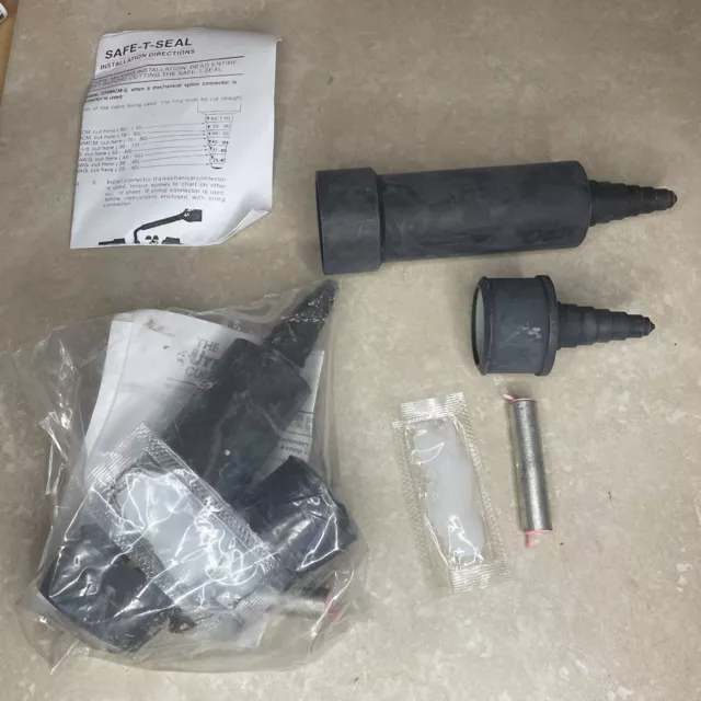 (2) ILSCO SSKC-2-Z Underground Splice Kit Watertight DUAL RATED CONDUCTOR SIZE 2