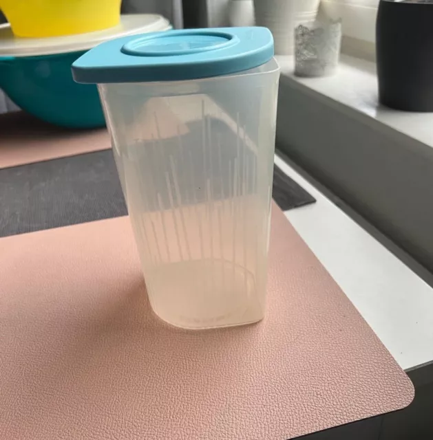 Tupperware Augenblick 1,5 L Vorratsbehälter Türkis