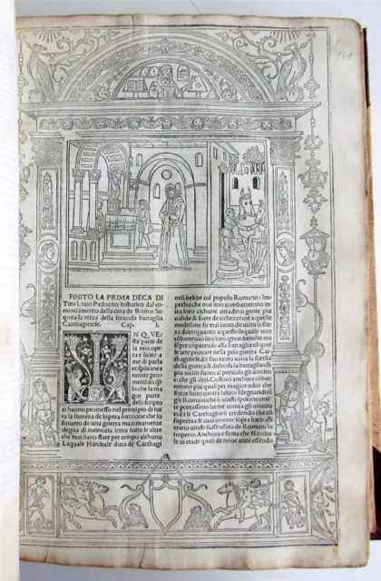 1493 INCUNABULA illustrated TITUS LIVIUS HISTORY antique FOLIO incunable RARE 2
