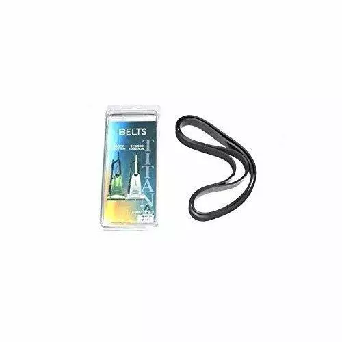 Replacement for Titan T4000,TC6000 Upright Flat Vacuum Cleaner Belts 2Pk # T4-B2