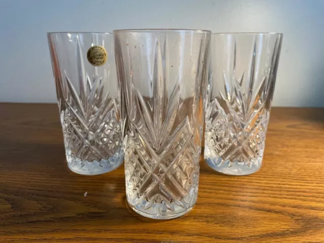 VTG France Cristal D'Arques-Durand Villemont Highball Glasses