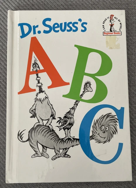 DR SEUSS ABC Book Vintage 1963 GROLIER BOOK CLUB - v rare hardback ...