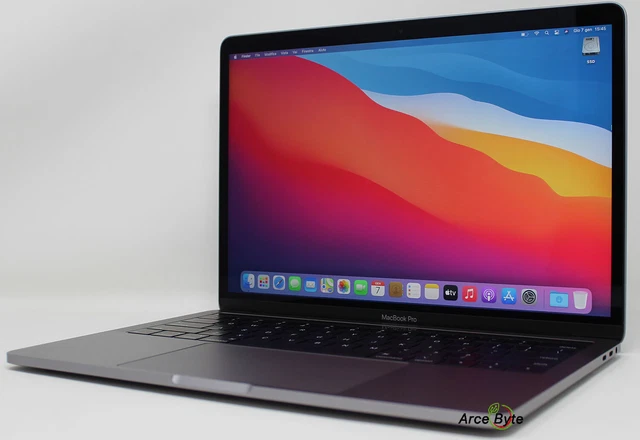 APPLE MACBOOK PRO 13.3" 2018 TOUCHBAR RETINA CORE i5 SPACE GREY MONTEREY GRADO A 4