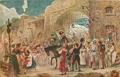 Risorgimento - Entrata nel forte e liberazione dei politici