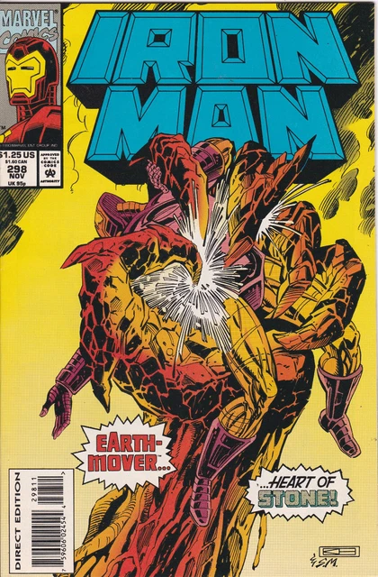 Iron Man #298, Vol. 1 (1968-1996) Marvel Comics