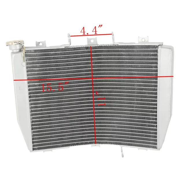 Replacement Radiator For KAWASAKI Ninja ZX6R 98-02 99 00 01 ZX600 G1 G2 J1-J4 3